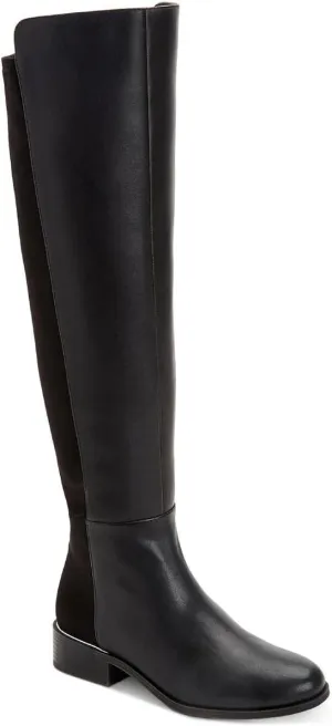 Alfani Womens Ludlowe Leather Over-The-Knee Boots