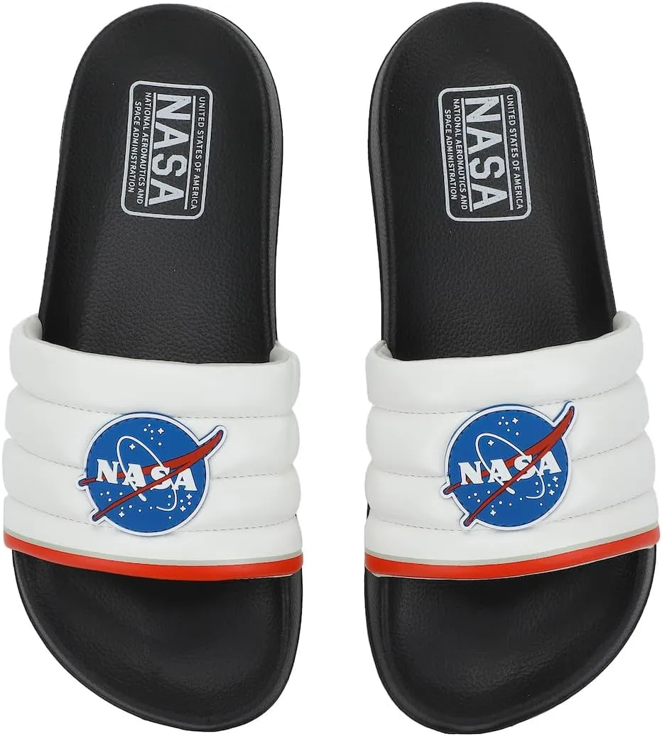 Bioworld NASA Athletic Men's Slide Sandals