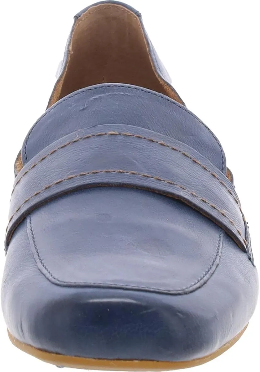 BORN Womens Branca Padded Insole Leather Loafers