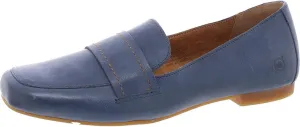 BORN Womens Branca Padded Insole Leather Loafers