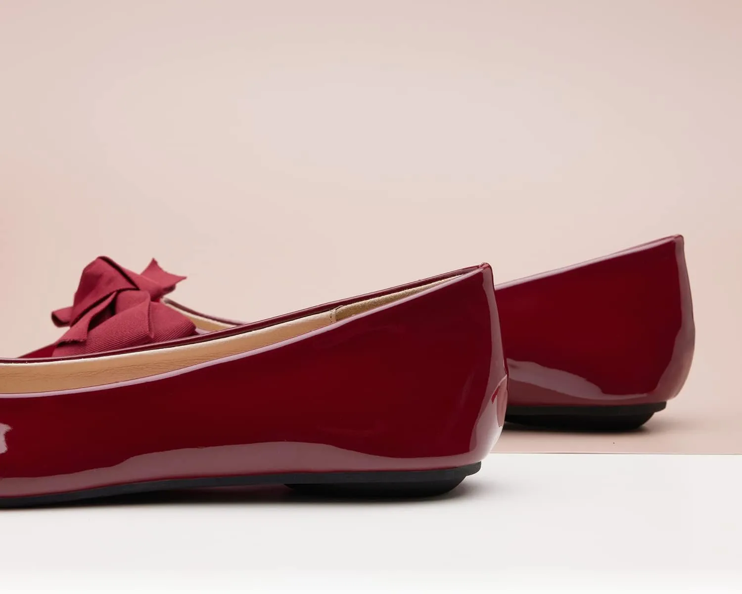 C.Paravano Pointy Bow Flats Women's Flats Comfortable Stylish Slip-On Shoes for Casual and Office