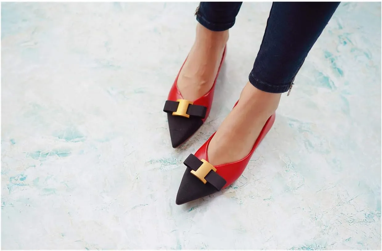 C.Paravano Womens Flats I Flat for Women Leather I Pointed Toe Flats I Ballet Flats for Women I Slip on Dressy Flats