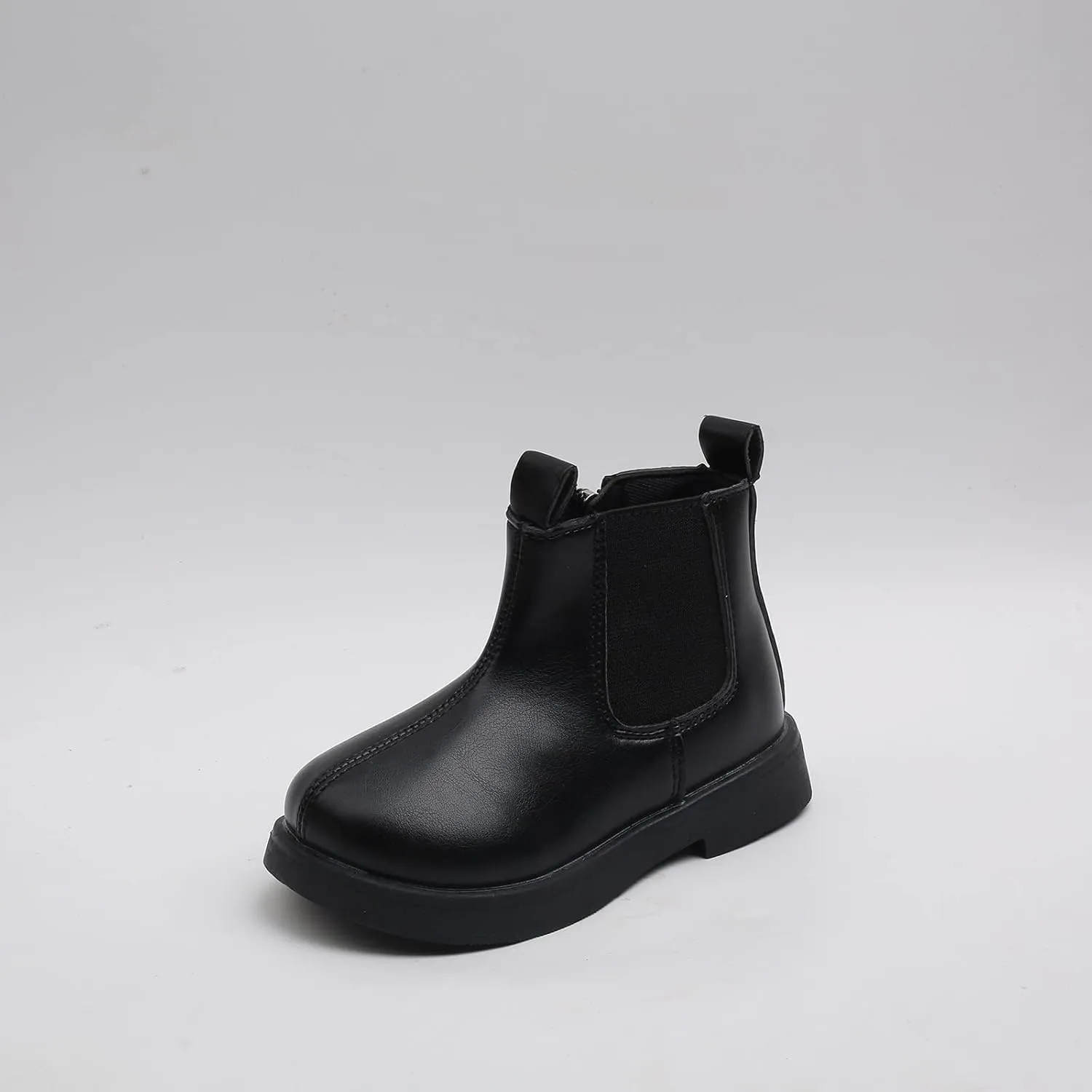 Fashion Ankle Boots for Girls Side Zipper Lace up Work Boots Waterproof Combat Boots Walking Shoes