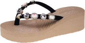 Flip Flops Comfortable Summer Beach Thong Sandals Shower Shoes Women Comfort Beach Thong Sandals Indoor Outdoor