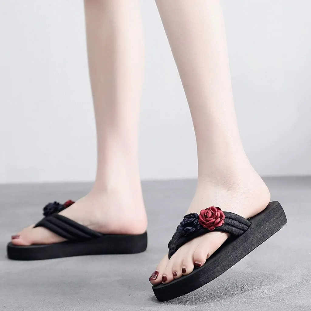 Flip Flops for Women with Arch Support Comfortable Beach Thong Sandals with Arch Support Beach Non Slip Slippers