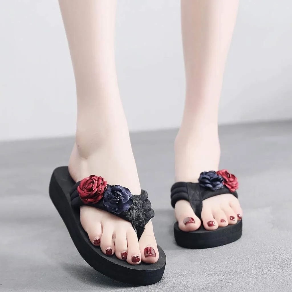Flip Flops for Women with Arch Support Comfortable Beach Thong Sandals with Arch Support Beach Non Slip Slippers