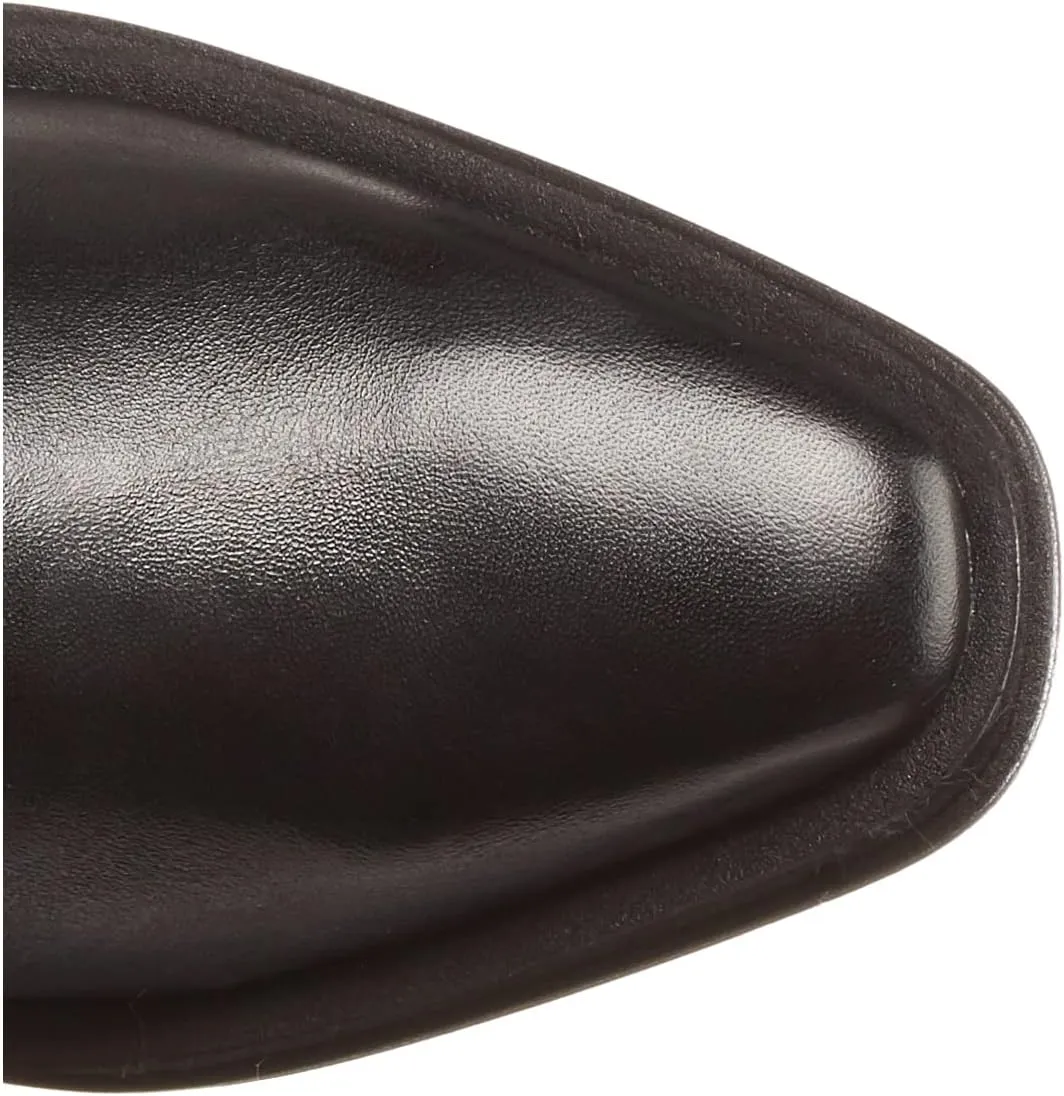 Franco Sarto Womens Dorica Leather Wide Calf Over-The-Knee Boots