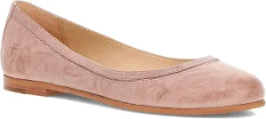 Frye Carson Ballet Flats for Women Featuring Premium Tumbled Leather with Leather Lining and Leather Outsole  3/8" Heel