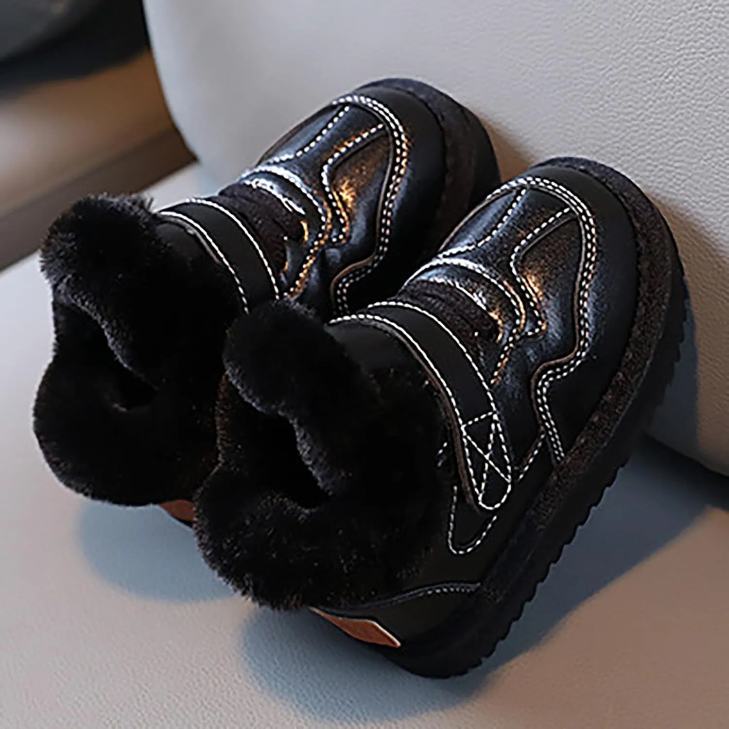 Girls Boots Kids Ankle Boots for Girls Easy on Off Side Zipper Boots Western Booties Cowboy Boots