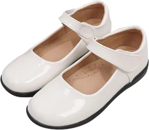 Girls Dress Shoes Kids Toddler Girls Mary Jane Flat Glitter Shoes Wedding Party School Toddler Princess Shoes