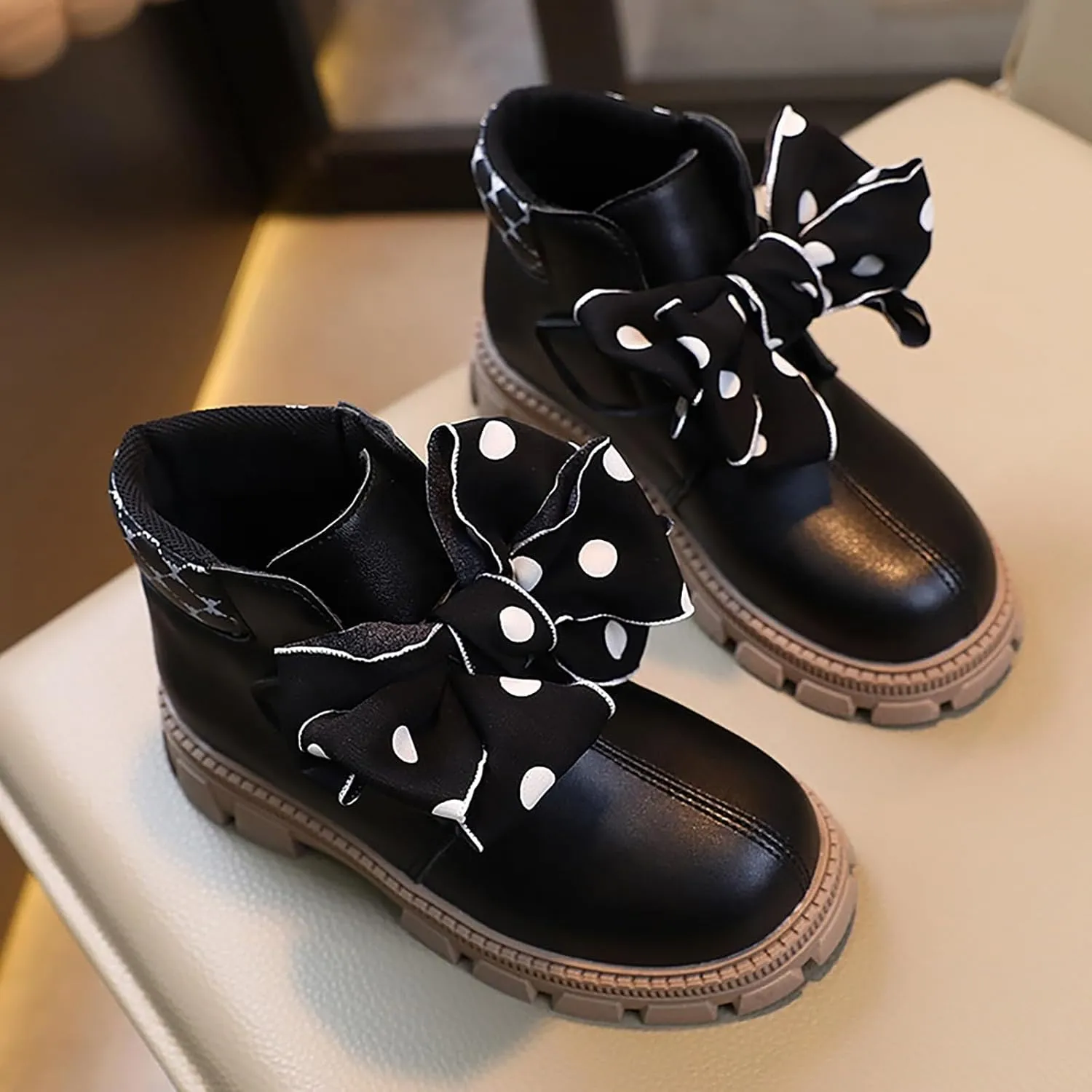 Girls Knee High Fashion Riding Boots Mid Calf Combat Riding Winter Boots Fall Boots for Women 2023