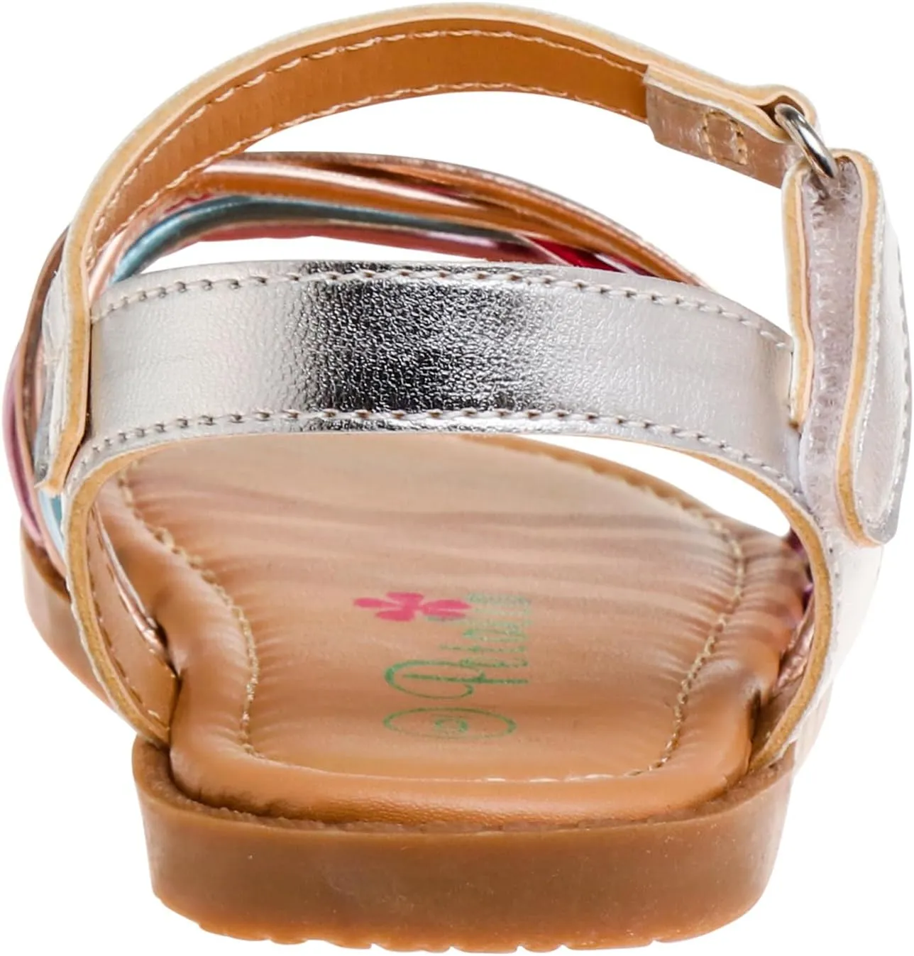 Girl's Multicolor Strappy Casual Sandals