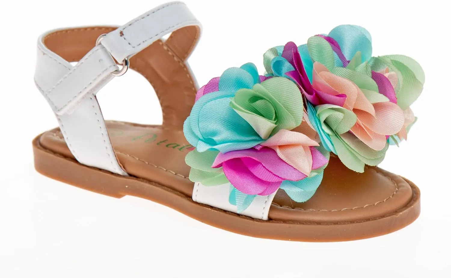 Girl's Multicolor Strappy Casual Sandals