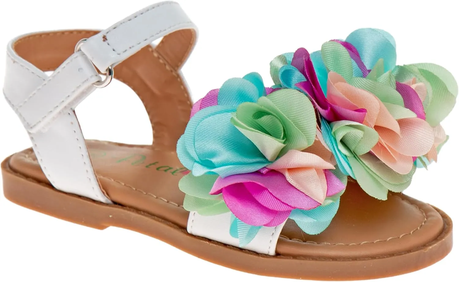 Girl's Multicolor Strappy Casual Sandals