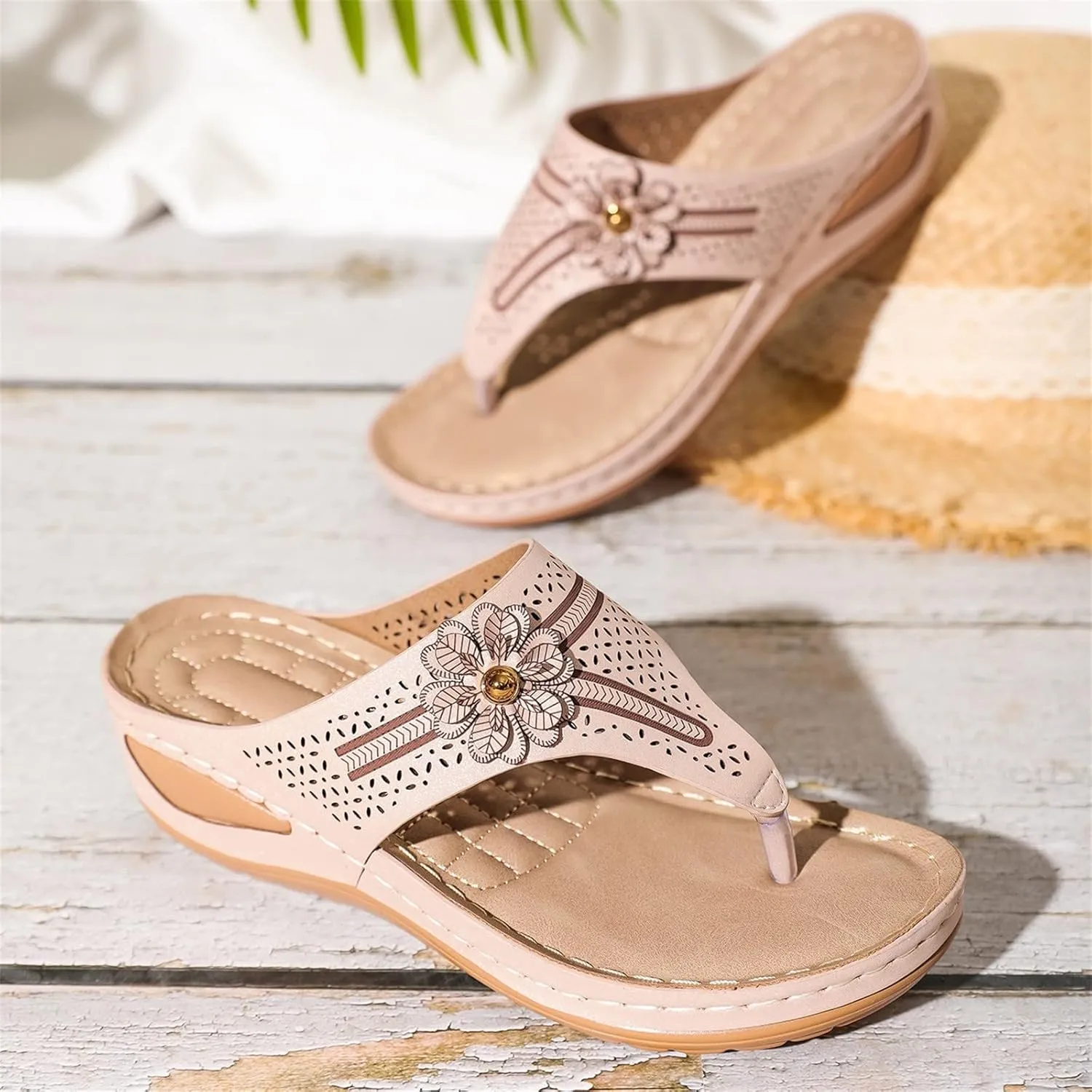 High Arch Support Slippers Women Cute White Walking Sandals for Women Brown Dressy Sandals Women Womens Orthopedic Work Shoes Size 11 Orthopedic Flip Flops Men Platform Wedge Sandals