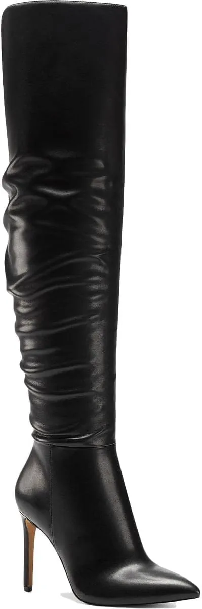 INC Womens Iyonna Zipper Slouchy Over-The-Knee Boots