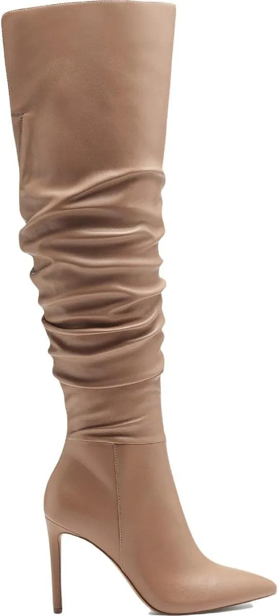 INC Womens Iyonna Zipper Slouchy Over-The-Knee Boots
