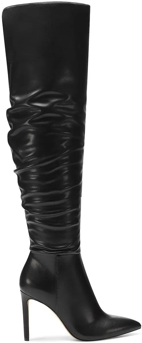 INC Womens Iyonna Zipper Slouchy Over-The-Knee Boots