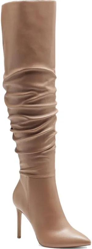 INC Womens Iyonna Zipper Slouchy Over-The-Knee Boots