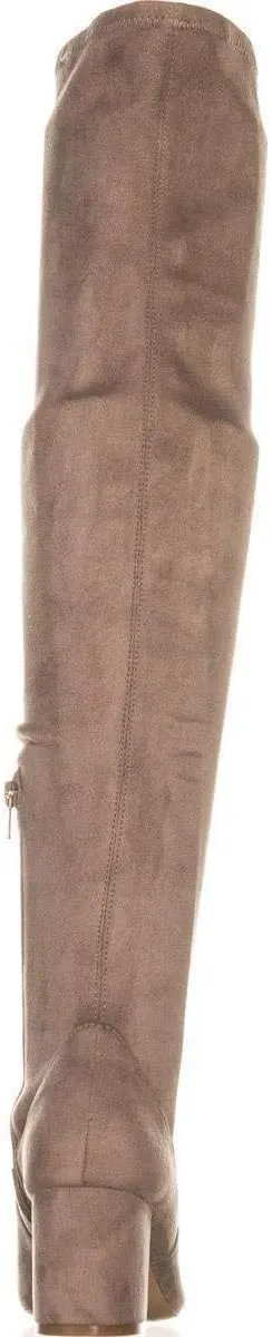 INC Womens Rikkie Faux Suede Fashion Over-The-Knee Boots