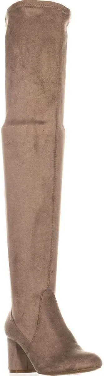 INC Womens Rikkie Faux Suede Fashion Over-The-Knee Boots