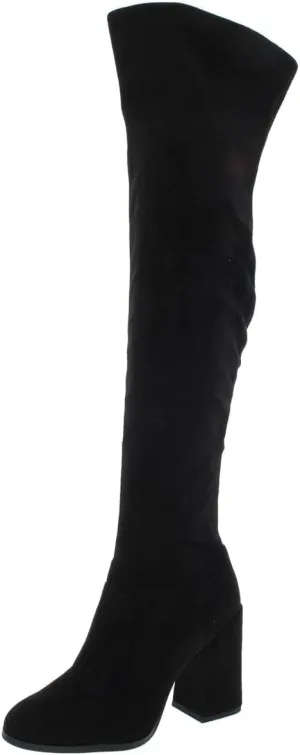 Jessica Simpson Womens Brixten Faux Suede Tall Over-The-Knee Boots