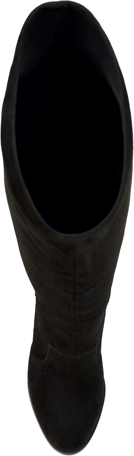 Jessica Simpson Womens Faux SuedeZipper Wide Calf Over-The-Knee Boots