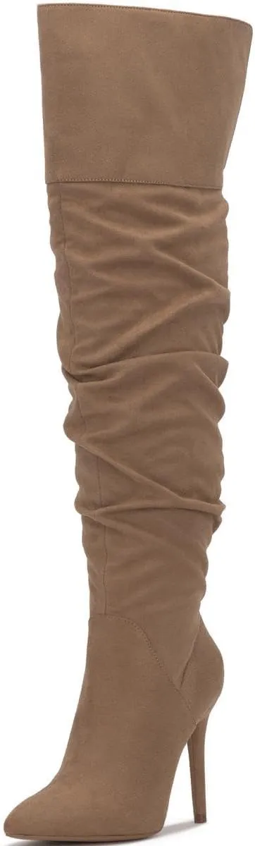 Jessica Simpson Women's Loury Stiletto Heeled Over- the-knee Boots