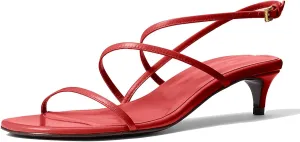Kitten Heels for Women Elegant Strappy Sandals with Open Toe Fashionable Summer Leisure Shoes