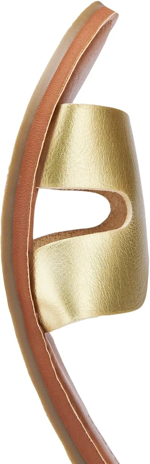 KOLILI Womens Flat Slide Sandals, Summer Fashion Sandals, Comfy Style | Warm-weather Favorite
