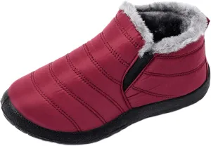 Lausiuoe Snow Boots For Women Waterproof Insulated Non Slip Winter Fur Lined Lining Warm Ankle Booties Outdoor Shoes