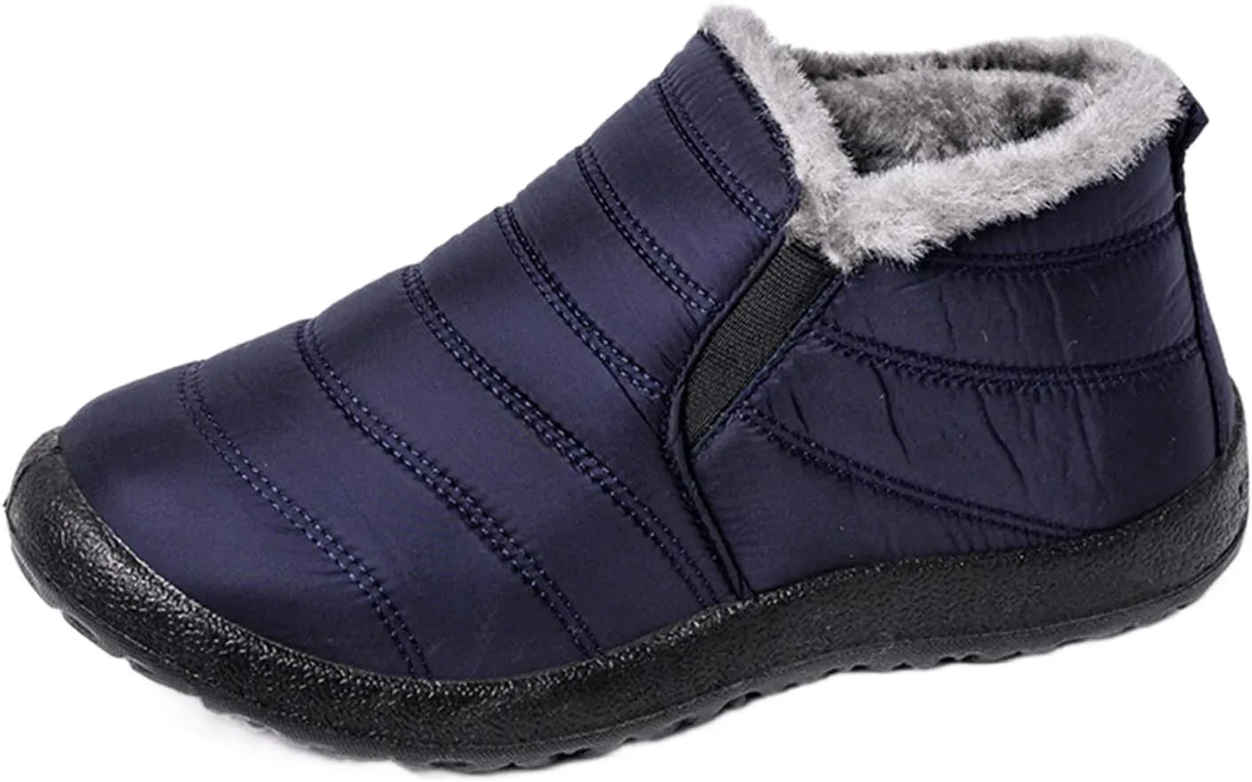 Lausiuoe Snow Boots For Women Waterproof Insulated Non Slip Winter Fur Lined Lining Warm Ankle Booties Outdoor Shoes