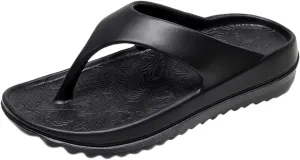 Lightweight Flip Flops for Women Casual Comfortable Thong Sandal with Arch Support Non Slip Versatile Slippers