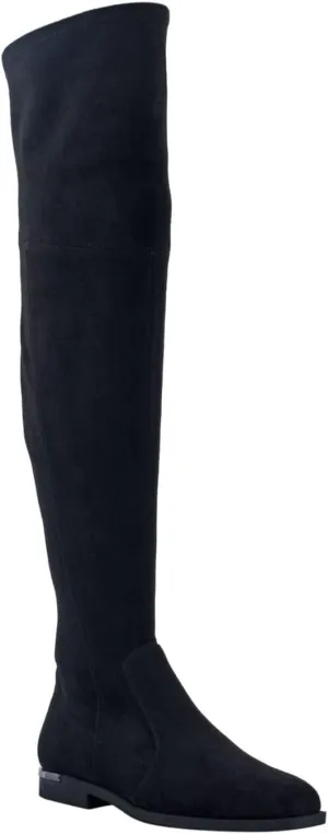 Marc Fisher Womens Renn Faux Suede Tall Over-The-Knee Boots