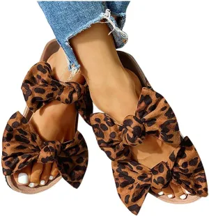 Masbird Sandals for Women Summer 2021 Womens Sandals Open Toe Bowknot Flip Flops Slippers Casual Summer Beach Sandals