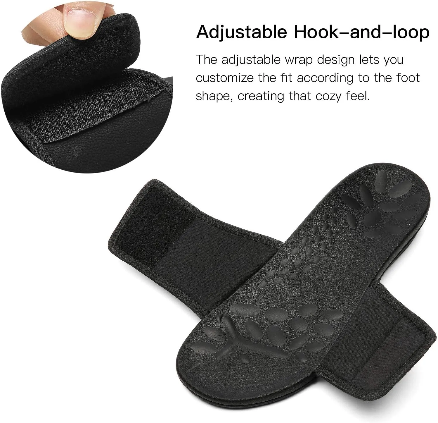 MEGNYA Orthopedic Slides Sandals for Women, Comfortable Plantar Fasciitis Sandals for Flat Feet, High Arch Support Walking Sandals with Adjustable Straps