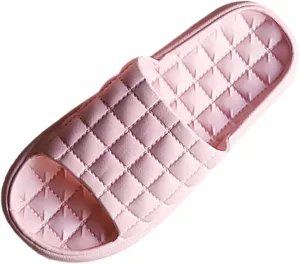 New Slippers for Women in Summer Indoor Bathroom for Men Slippers for Couples Hotel Soft Soles Shiny Slides for Women