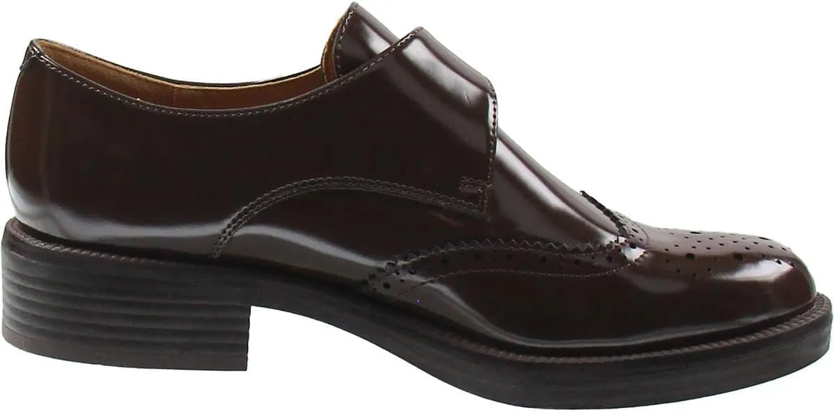 Nine West Womens Lace-Up Faux Leather Loafers