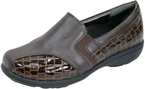 Peerage Agatha Women Wide Width Comfort Leather Loafers