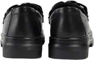 POD Girls Mina Leather Loafers (7 Big Kid) (Black)