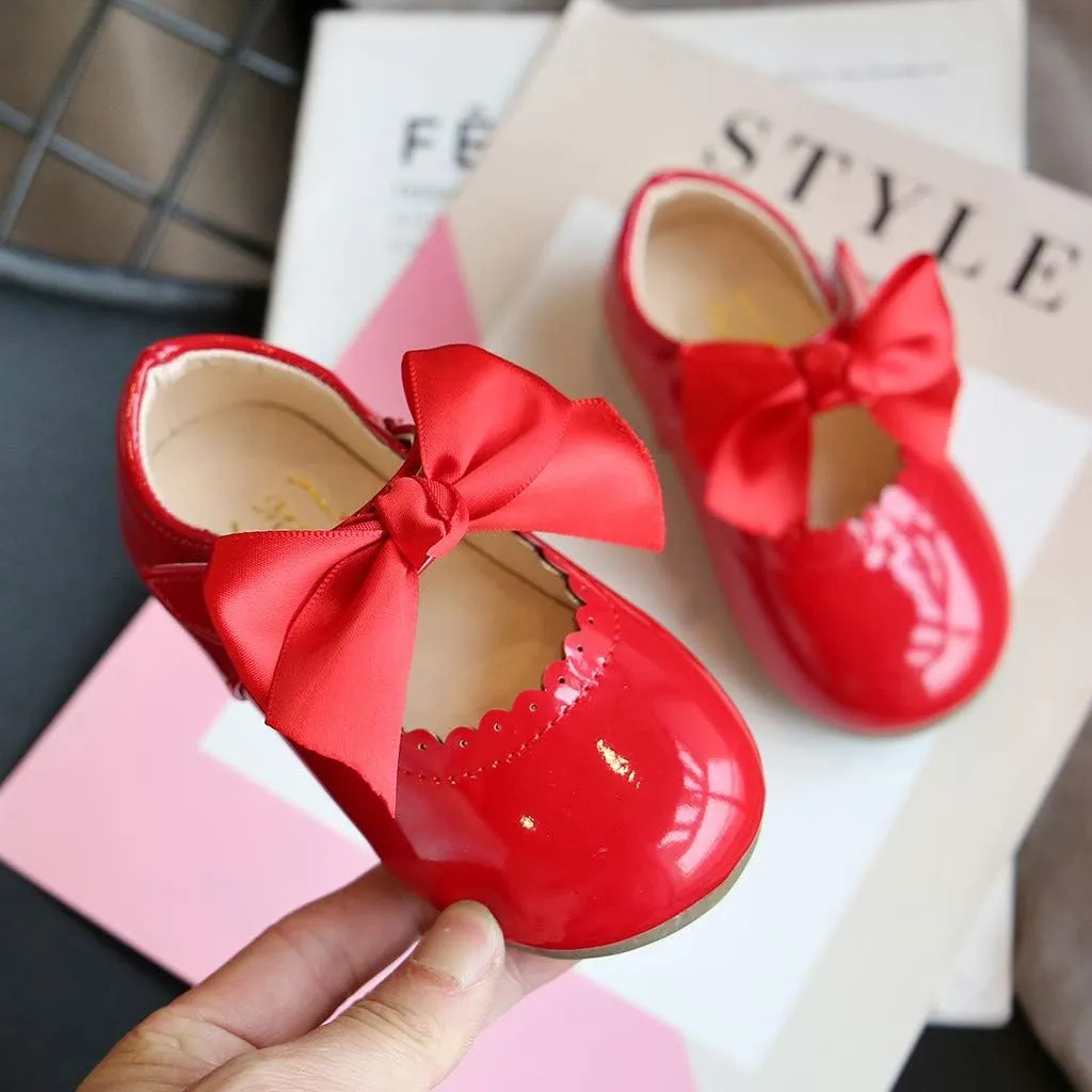 School Uniform Dress Shoes for Toddler Girls Mary Jane Flats Flower Girl Shoes Little Kid Ballet Shoes Church Kids Shoes