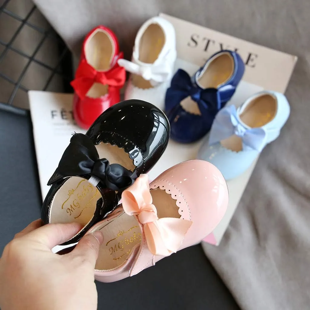 School Uniform Dress Shoes for Toddler Girls Mary Jane Flats Flower Girl Shoes Little Kid Ballet Shoes Church Kids Shoes