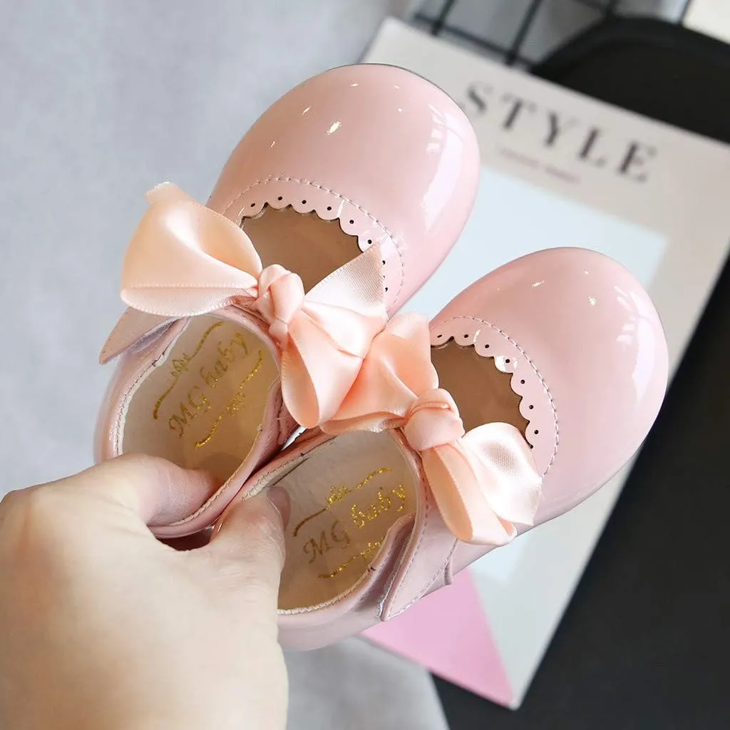School Uniform Dress Shoes for Toddler Girls Mary Jane Flats Flower Girl Shoes Little Kid Ballet Shoes Church Kids Shoes
