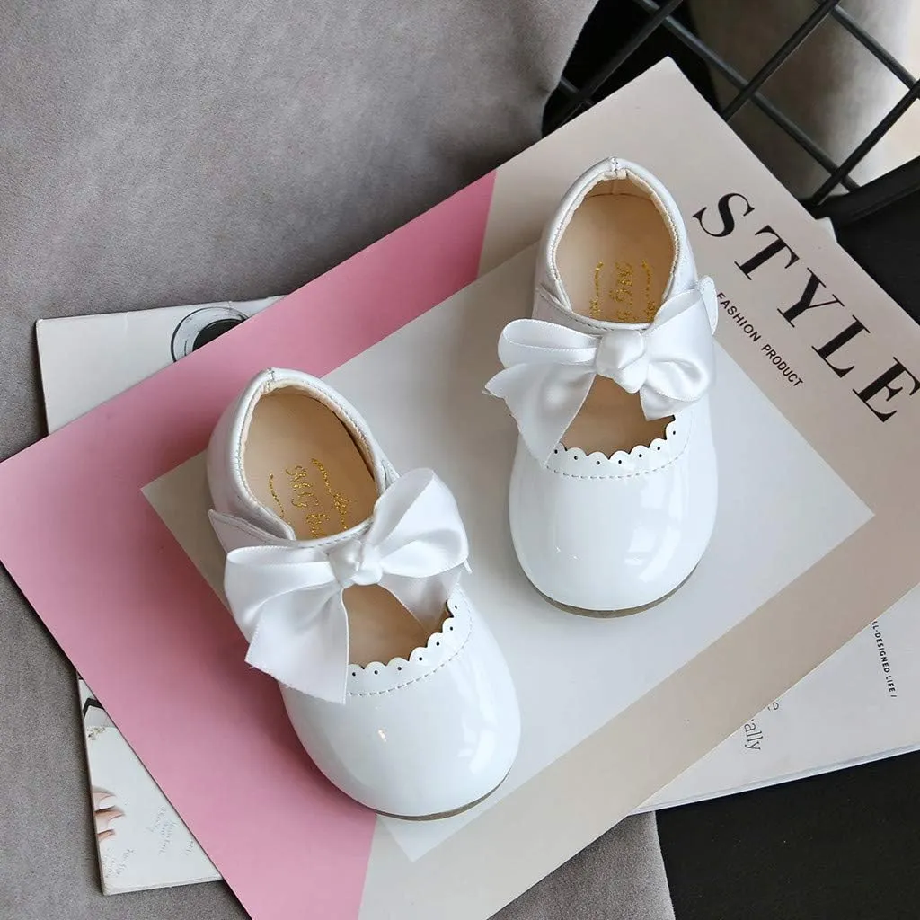 School Uniform Dress Shoes for Toddler Girls Mary Jane Flats Flower Girl Shoes Little Kid Ballet Shoes Church Kids Shoes