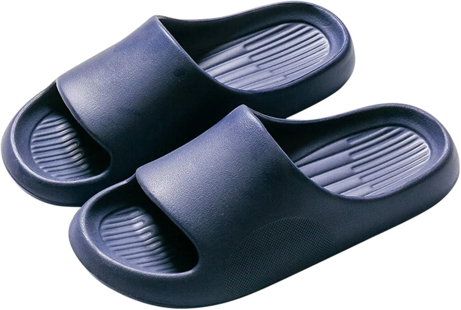 Slides for Men Slides for Women Mens Slippers Shower Shoes Women Comfortable Living Room Drainage Hole Slippers
