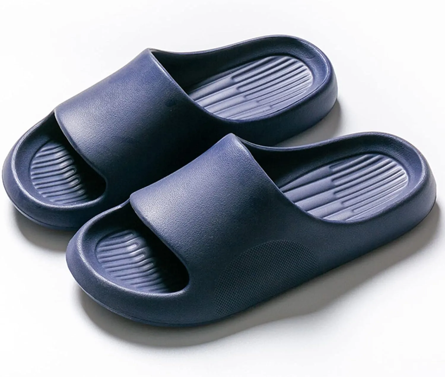 Slides for Men Slides for Women Mens Slippers Shower Shoes Women Comfortable Living Room Drainage Hole Slippers