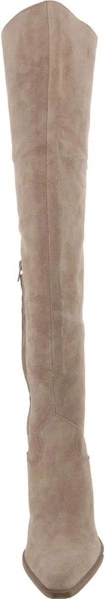 Steve Madden Womens Daxton Suede Tall Over-The-Knee Boots