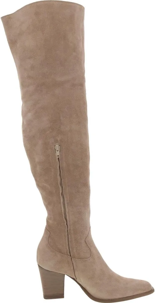 Steve Madden Womens Daxton Suede Tall Over-The-Knee Boots