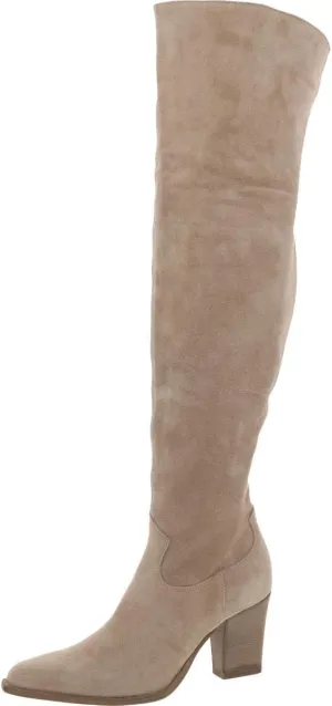 Steve Madden Womens Daxton Suede Tall Over-The-Knee Boots