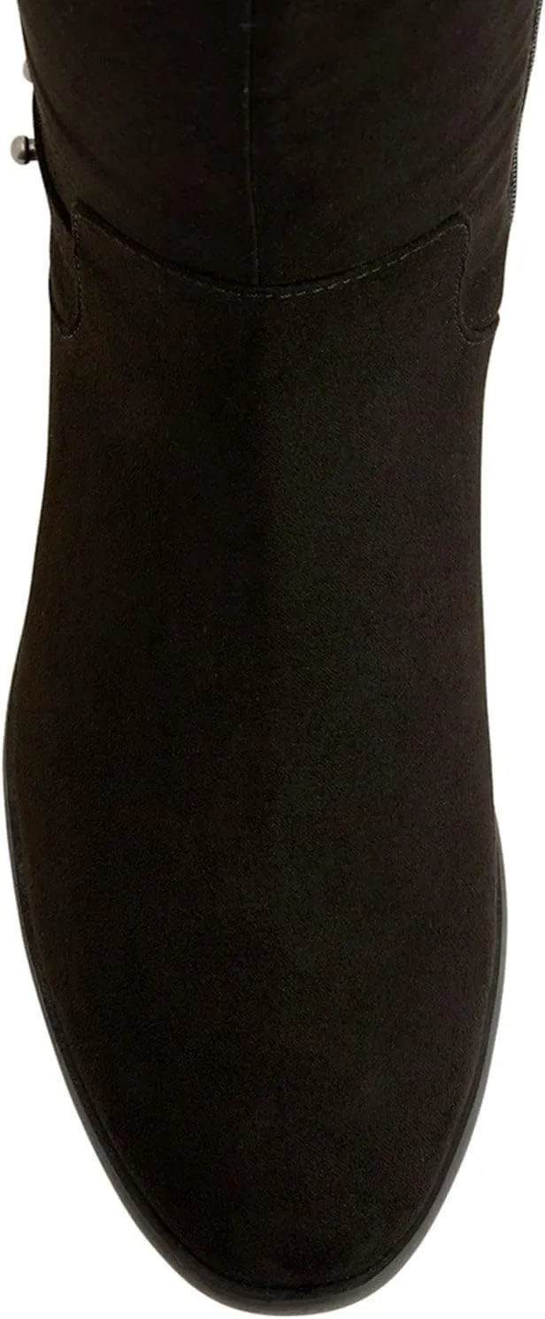 Style & Co. Women's Black Lessah Over The Knee Boots